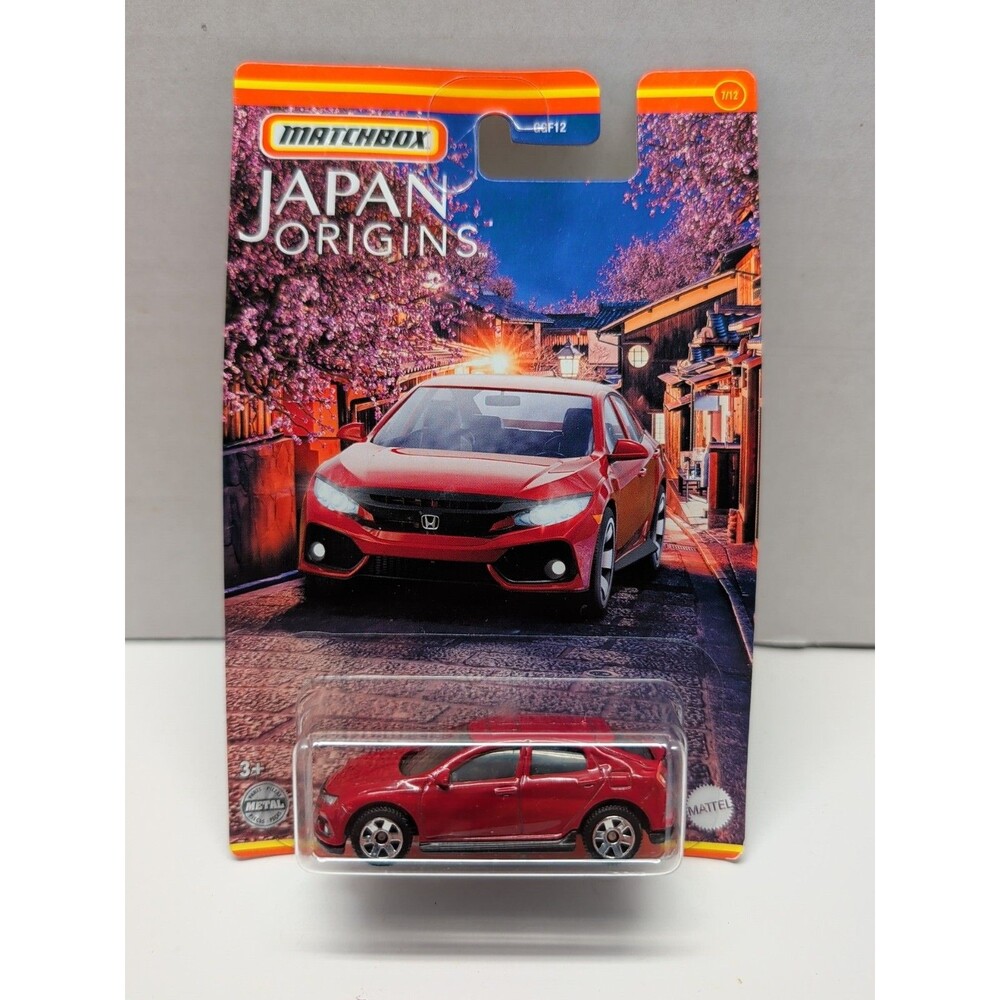 Matchbox - Japan Origins 2017 Honda Civic Hatchback (Red) Sealed New In Box